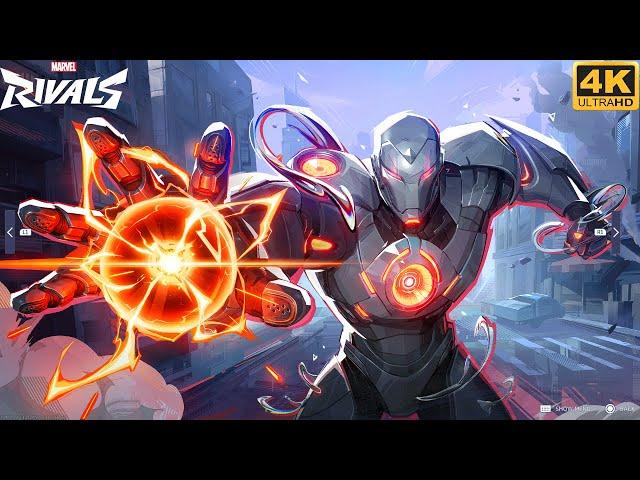 Superior Iron Man Skin Gameplay - Marvel Rivals (4K 60FPS)