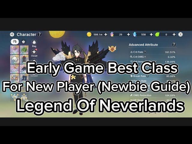 Legend Of Neverlands - Best Class For New Player ( Newbie Guide ) Updated 2024