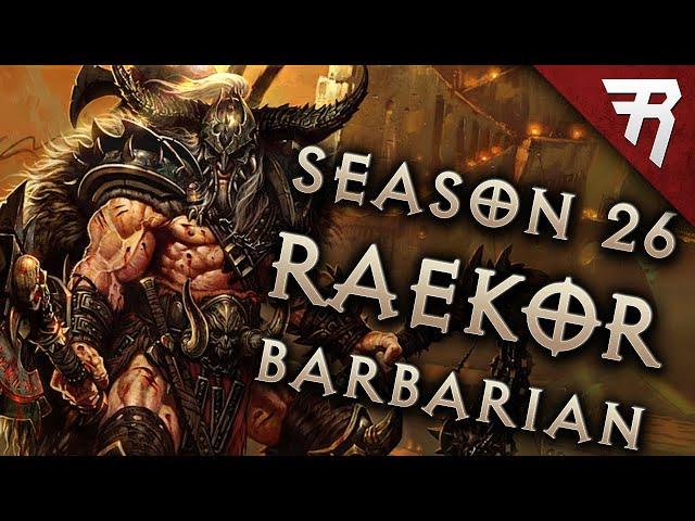 Diablo 3 2.7.7 Barbarian Build: Raekor GR130+ (Guide, Season 30)