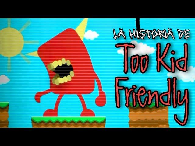 LA HISTORIA DETRÁS DE TOO KID FRIENDLY | Geometry Dash