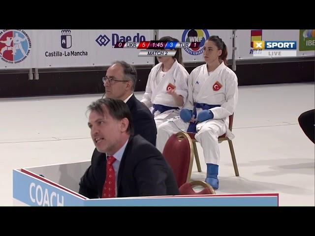 54th EKF Senior Championships - Guadalajara  - Female Team Kumite