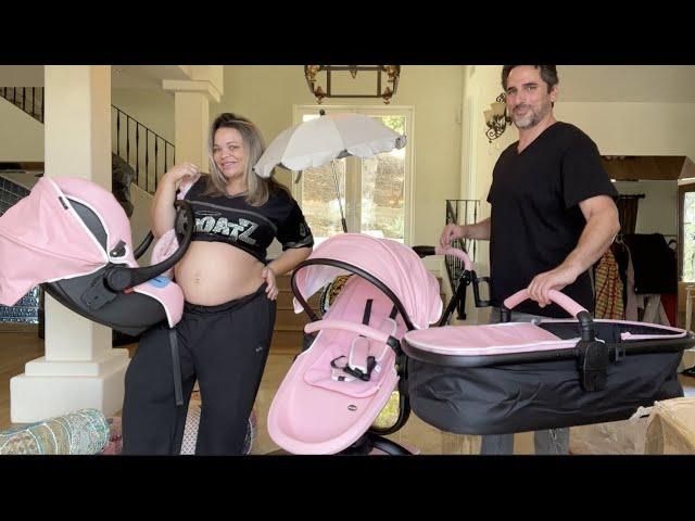 3 PIECE PINK STROLLER UNBOXING!