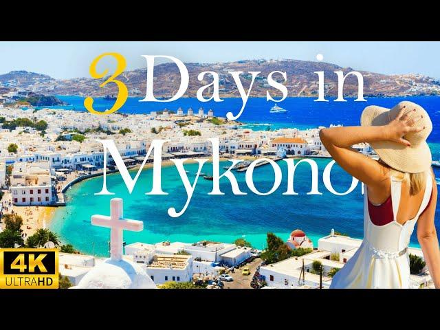 How To Spend 3 Days In MYKONOS Greece | Travel Itinerary