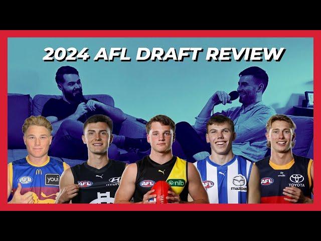 2024 AFL Draft Reaction and Review - AFL Enjoyers