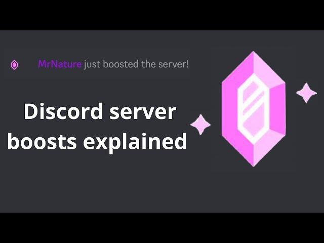 How does discord server boosts work | 2023