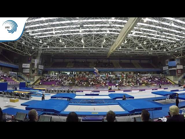 Mikalai KAZAK (BLR) - 2016 Trampoline Europeans, final