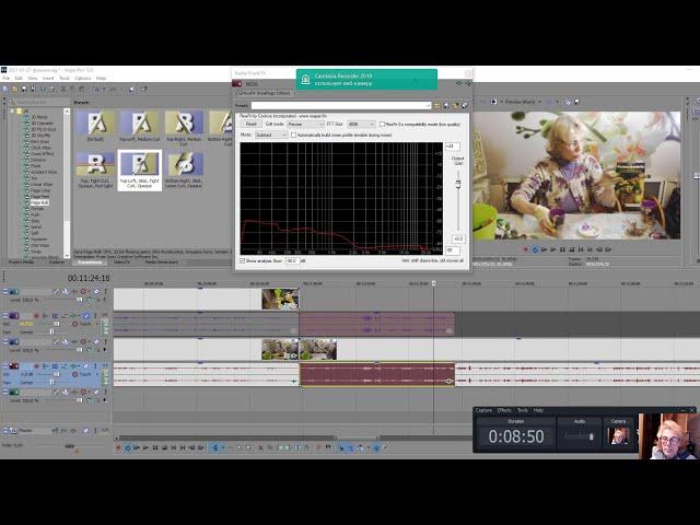 Убираю шум со звуковой дорожки в Sony Vegas. Плагин VST Rea Fir