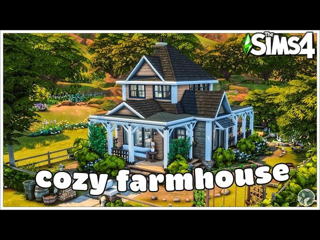 Cozy Farmhouse  #krisssu200 | The Sims 4: Speed Build No CC