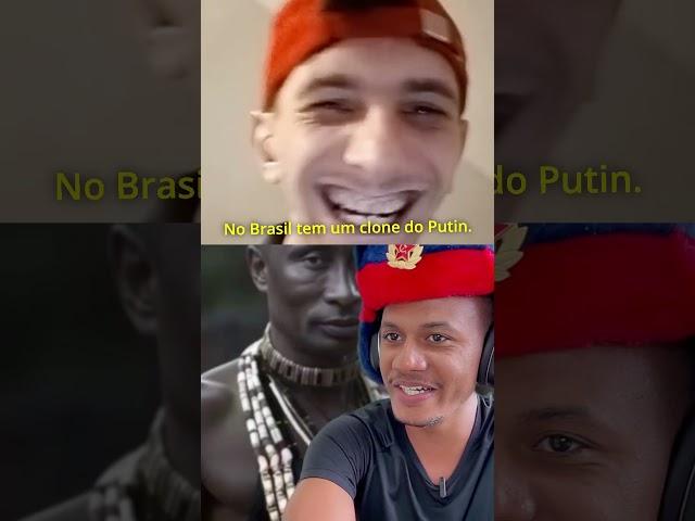 Putin negão, o homem tá diferente kkk