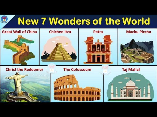 New 7 Wonders of the World | 7 Wonders of the Modern World 2020 | Taj Mahal | दुनिया के नये 7 अजूबे