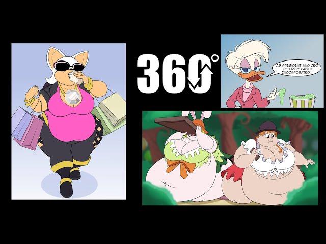 TubbyToon's 360 Gallaria of Cartoon Weight Gain