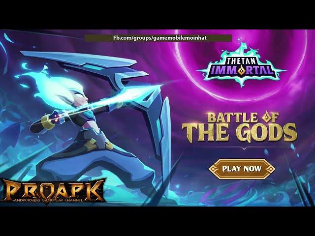 Thetan Immortal - PvP Archer Gameplay Android / iOS