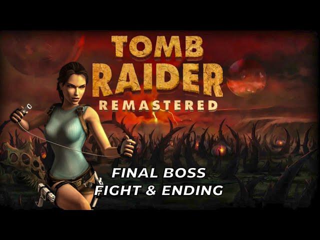 Final Boss Fight & Ending- Tomb Raider Remastered (PS5)