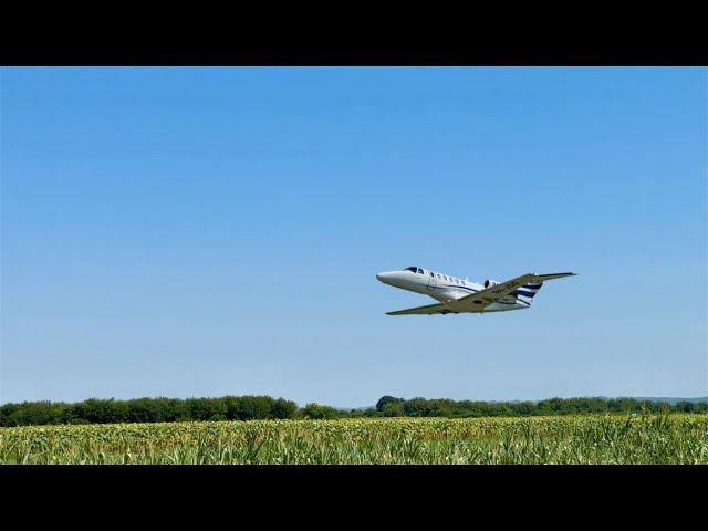 Cessna Citation CJ-2 Low Pass Top Speed