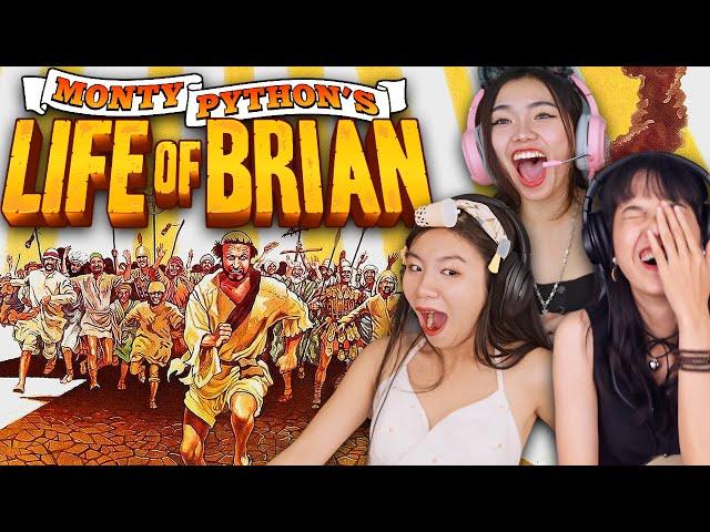 Foreign Girls React | Life of Brian | First Time Watch