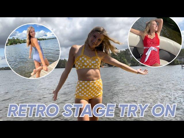 vintage swimwear try on haul with RetroStage!