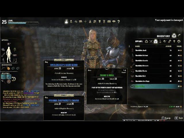 Elder Scrolls Online Medium Armor Clothing Crafting Guide