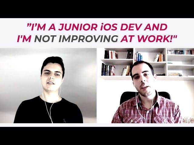 "I'm a Junior iOS Dev and I'm not improving at work!"