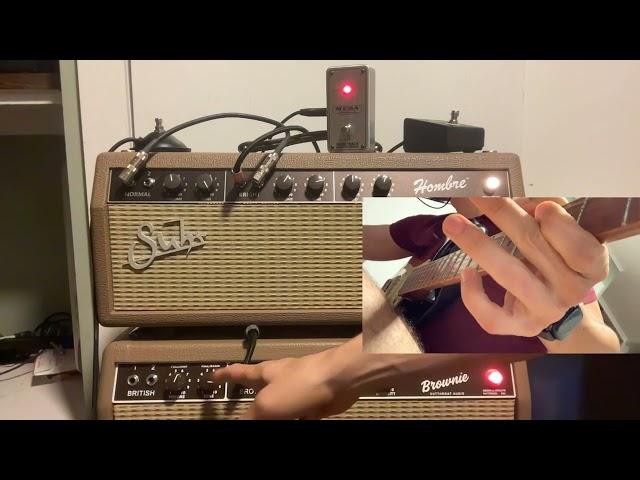 Such Hombre vs Cutthroat Down Brownie Amplifier Comparison & Review -Modern Brownface Fender Deluxe