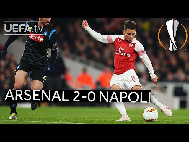 ARSENAL 2-0 NAPOLI #UEL HIGHLIGHTS