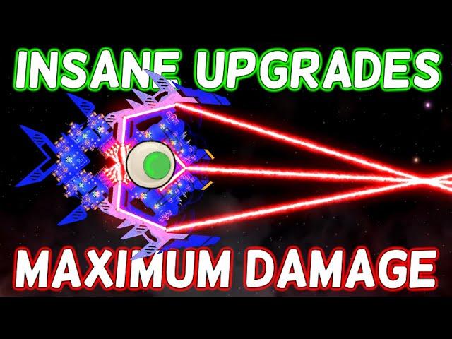 I Lost My Sanity Upgrading EVERYTHING for Maximum DAMAGE! | Cosmoteer Steam Release Gameplay