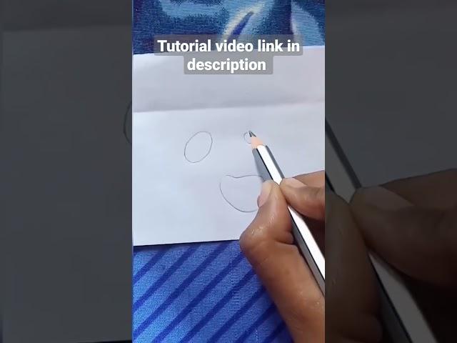 3D water droplets drawing with pencil shading