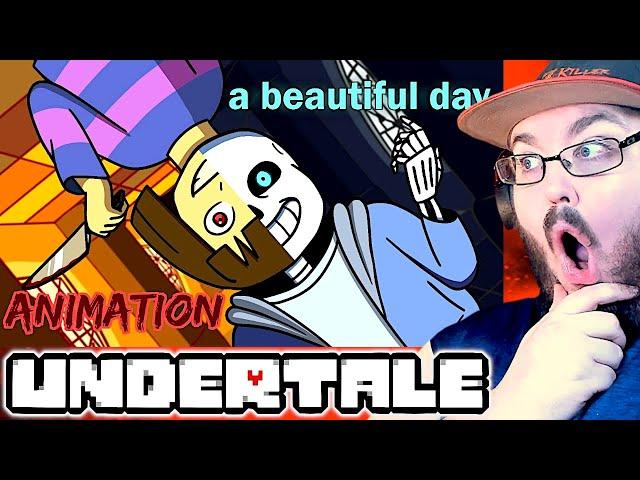 a beautiful day - UNDERTALE Animation REACTION!!!