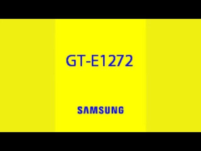 Samsung GT-E1272 Startup Effects - P2E