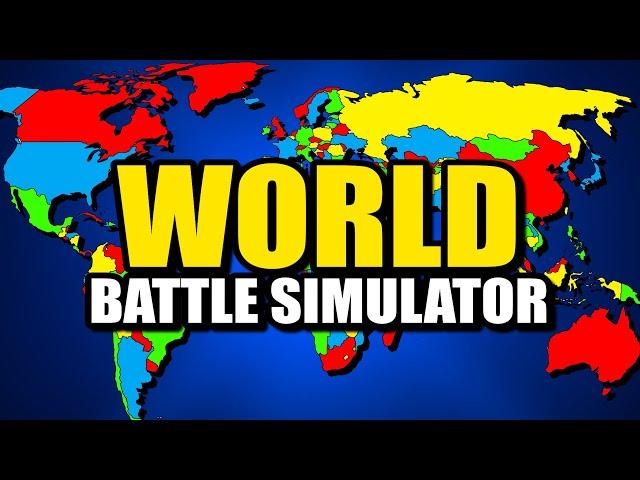 I Created a WORLD Battle Royale Simulator!