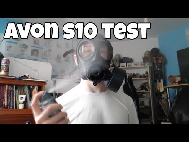 Gas mask test - avon s10