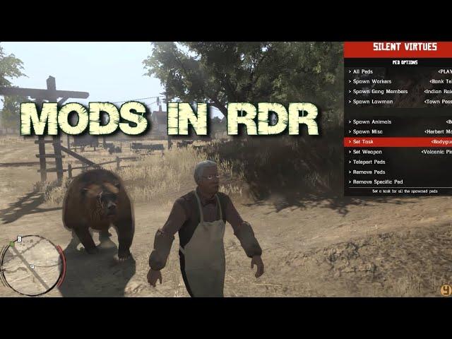 How to install Mods in Red Dead Redemption?