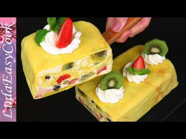 crepe cake with crepes how to make a crepe cake at home