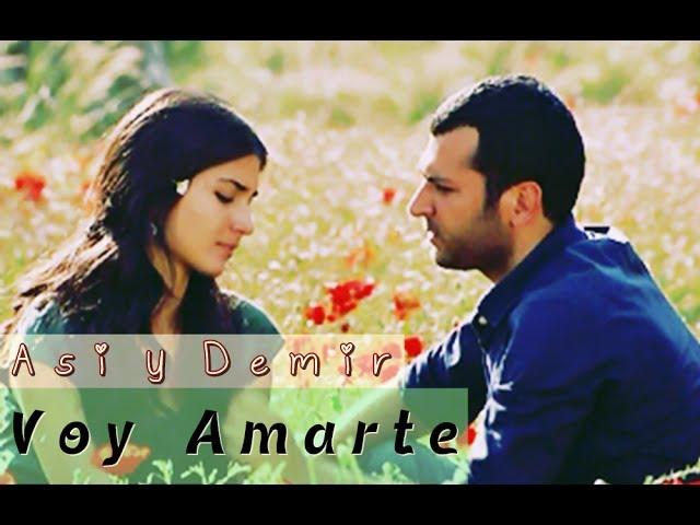 #TubaBüyüküstün  #MuratYıldırım #AsiDizi                       || Asi y Demir - Voy Amarte