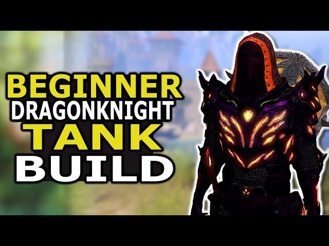 ESO - Dragonknight Beginner Tank Build - Update 33