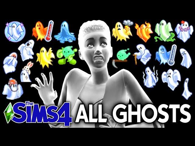 All Ghosts and Ghost Traits in The Sims 4 (up to High School Years!)