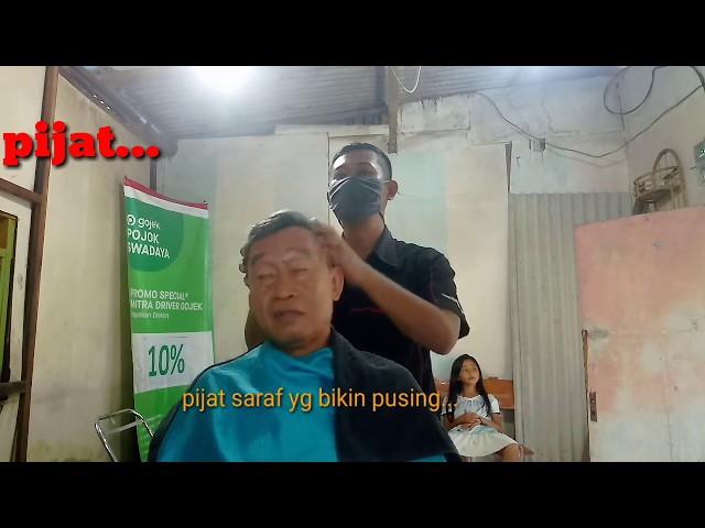 Pijat saraf kepala...meringankan pikiran yg lelah # part 6