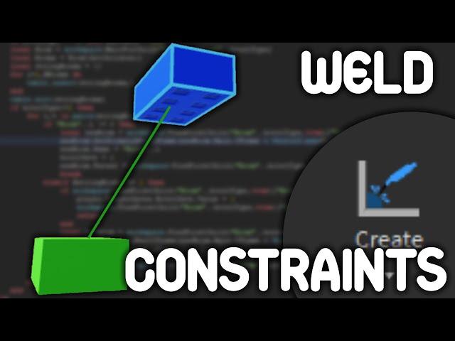 Weld Constraints | Roblox Tutorial