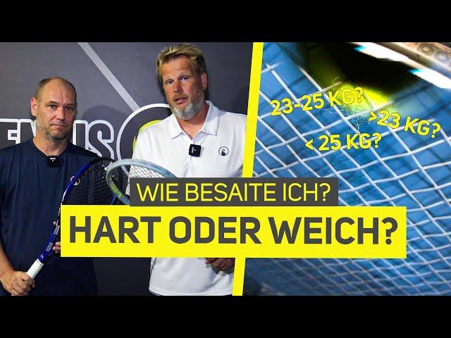 Harte ODER weiche Besaitung? Erfahrt mehr über die Unterschiede, Vorteile & mehr! | Tennis-Point