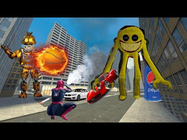 Garrys mod, nextbot, spiderman || battle