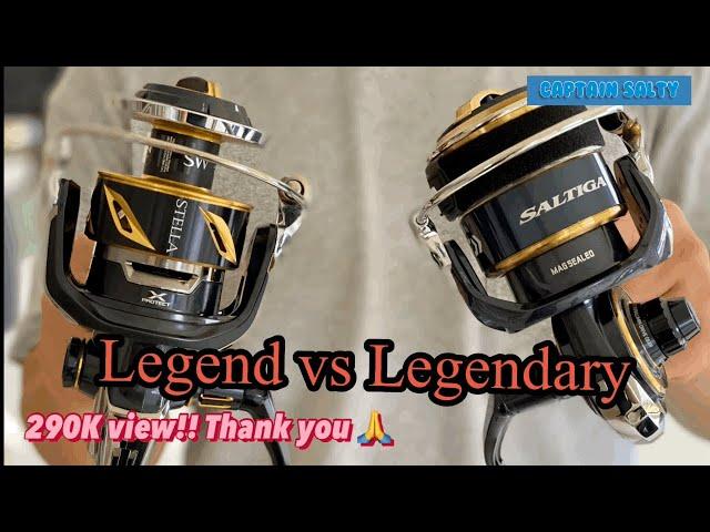 2020 Daiwa Saltiga VS 2020 Shimano Stella. 14000XH & 14000XG MODEL.