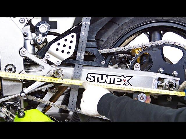 How to Adjust Chain & Install Sprockets ZX6R