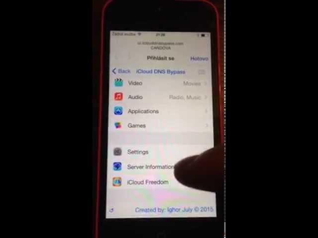 New bypass iCloud iOS 9.2 for all idevice - DNS server