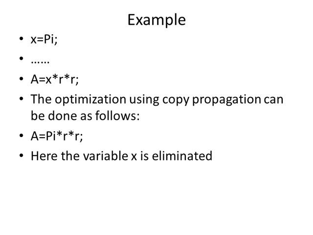 Machine Independent Optimization VIDEO