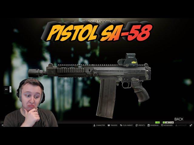 This PISTOL SA58 SHREDS - Escape From Tarkov