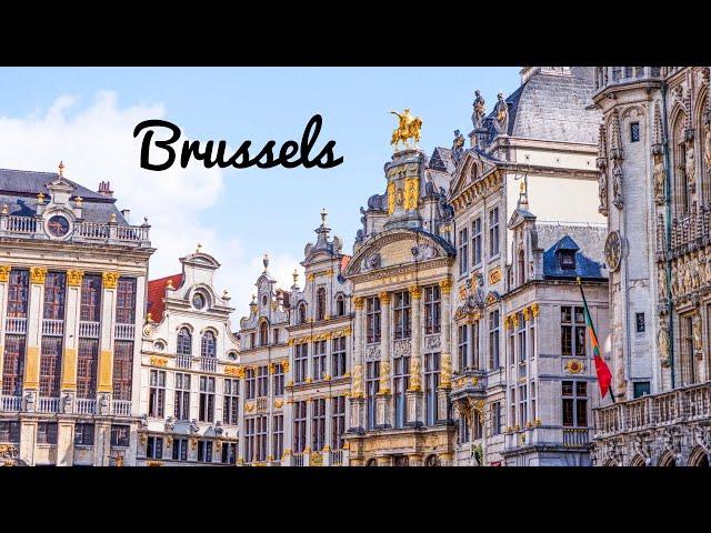 [4K] Brussels: The heart of Belgium & the capital of Europe. Lunch at Chez Léon 2024