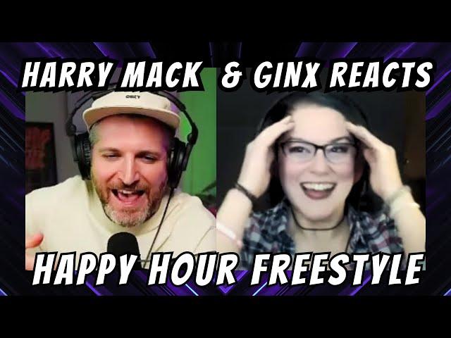 Harry Mack - Happy Hour Freestyle: Walking the Tight Rope w/GINX Reacts!  | Reaction & Commentary