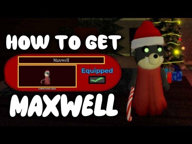 How to get "MAXWELL" SKIN in PIGGY DISTORTION! - Roblox