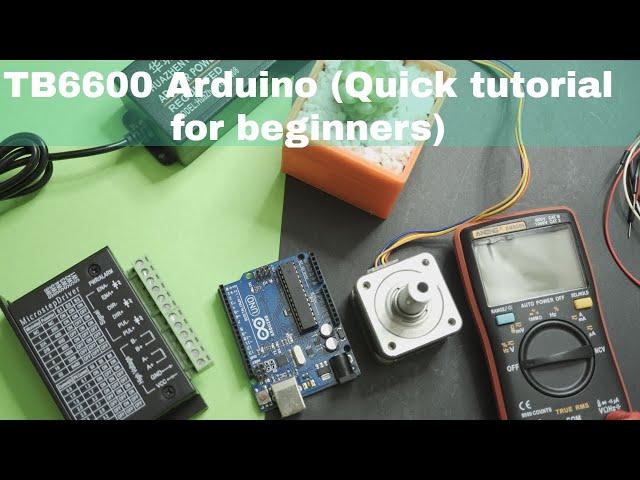 TB6600 and Arduino - Stepper motor driver Explained for Begineers