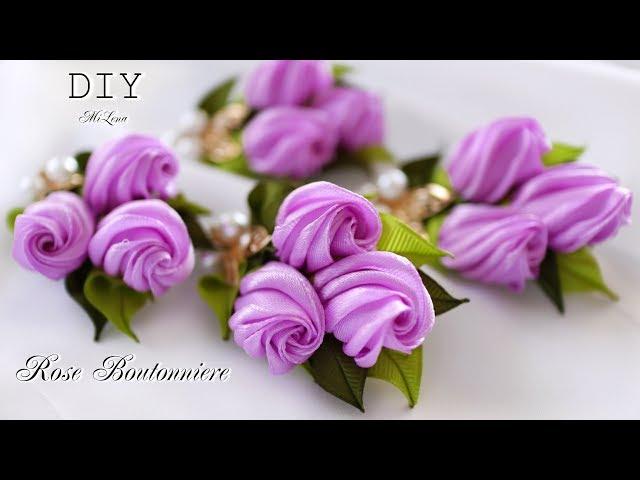 DIY ROSE BOUTONNIERE