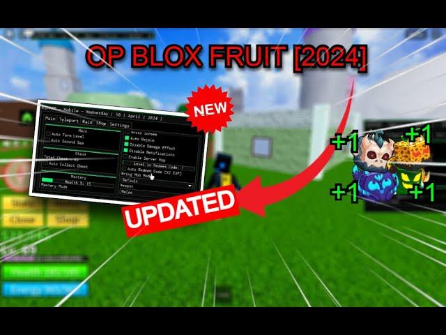 [2024] Script Blox Fruits / Hack | Fruit Rain + OP Auto Farm | BYPASS ANTI-CHEAT | Mobile + Pc